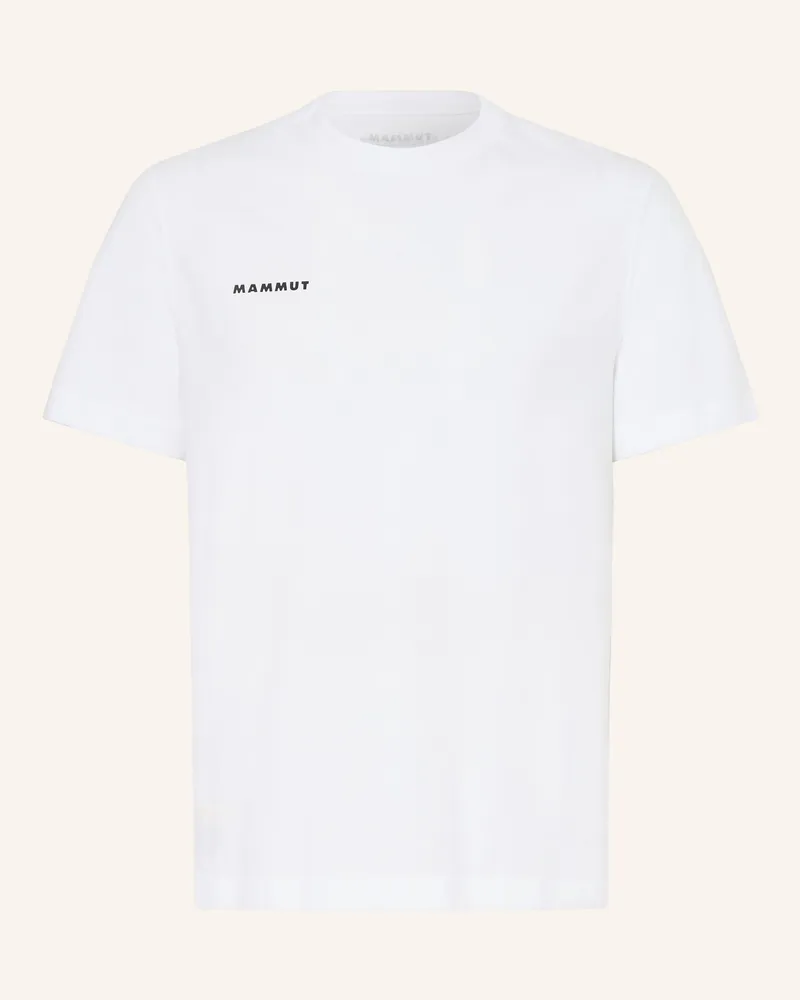 Mammut Funktionsshirt Base weiss Weiss