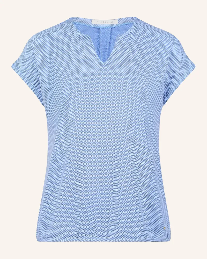 Betty Barclay Casual-Shirt Mit Struktur blau Blau