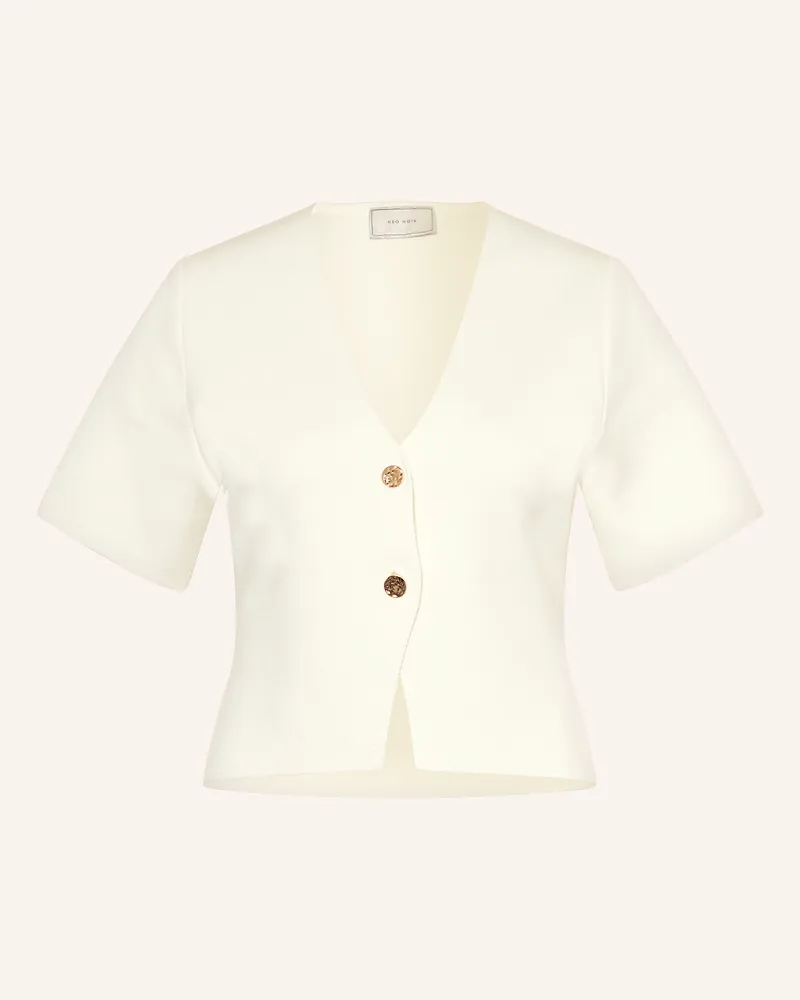Neo Noir Strickjacke Setta weiss Ecru