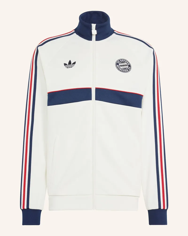 adidas Fc Bayern München Originals Jacke weiss Weiss