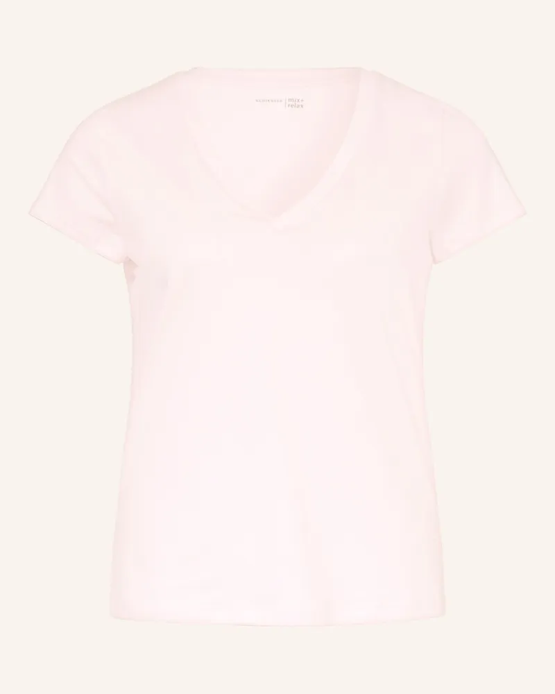 Schiesser Schlafshirt Mix+Relax rosa Rosé