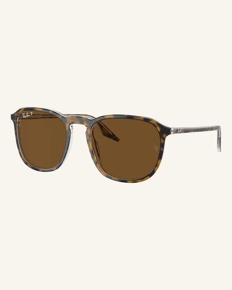 Ray Ban Sonnenbrille rb2203 braun Havana