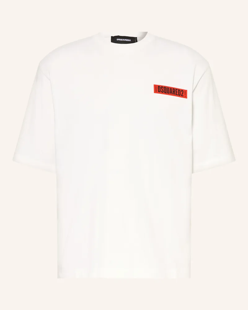Dsquared2 T-Shirt weiss Weiss