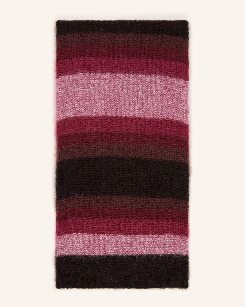 ba&sh Schal Rachel Mit Mohair rot Dunkelrot
