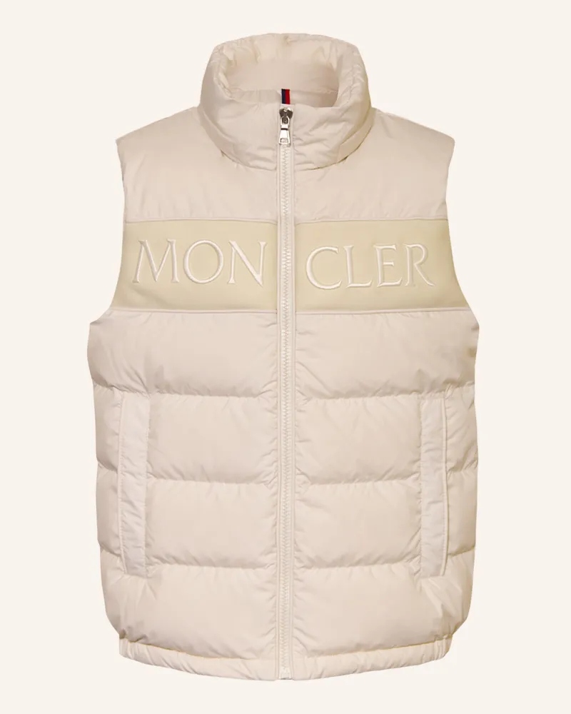 Moncler Daunenweste RAFAEL Ecru