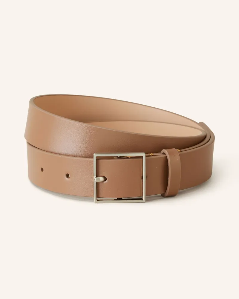 Calvin Klein Ledergürtel Hellbraun