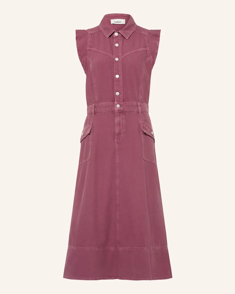 ba&sh Jeanskleid Risol lila Altrosa