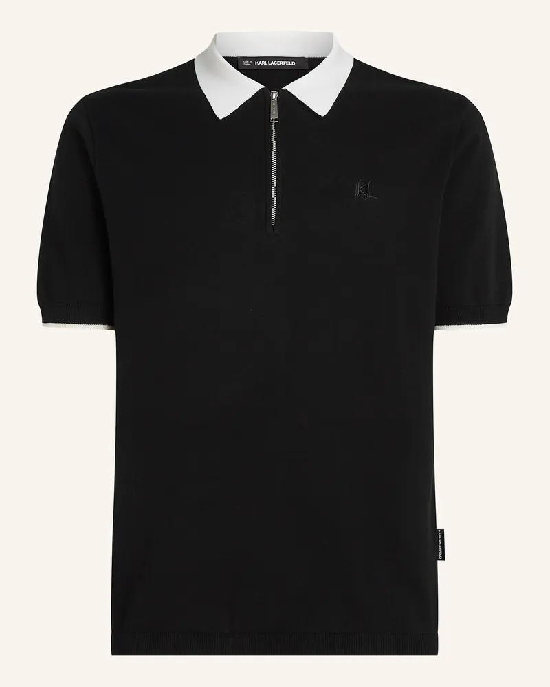 Karl Lagerfeld Poloshirt Schwarz