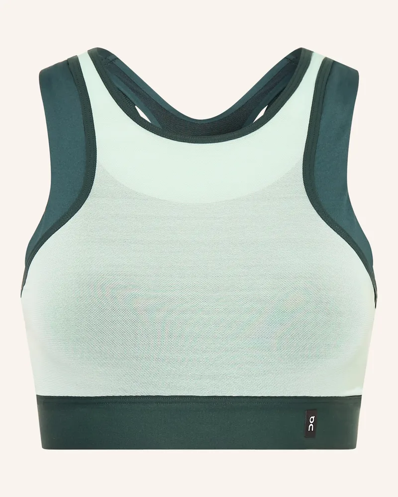 ON Sport-Bh Train Volt Aus Mesh gruen Mint
