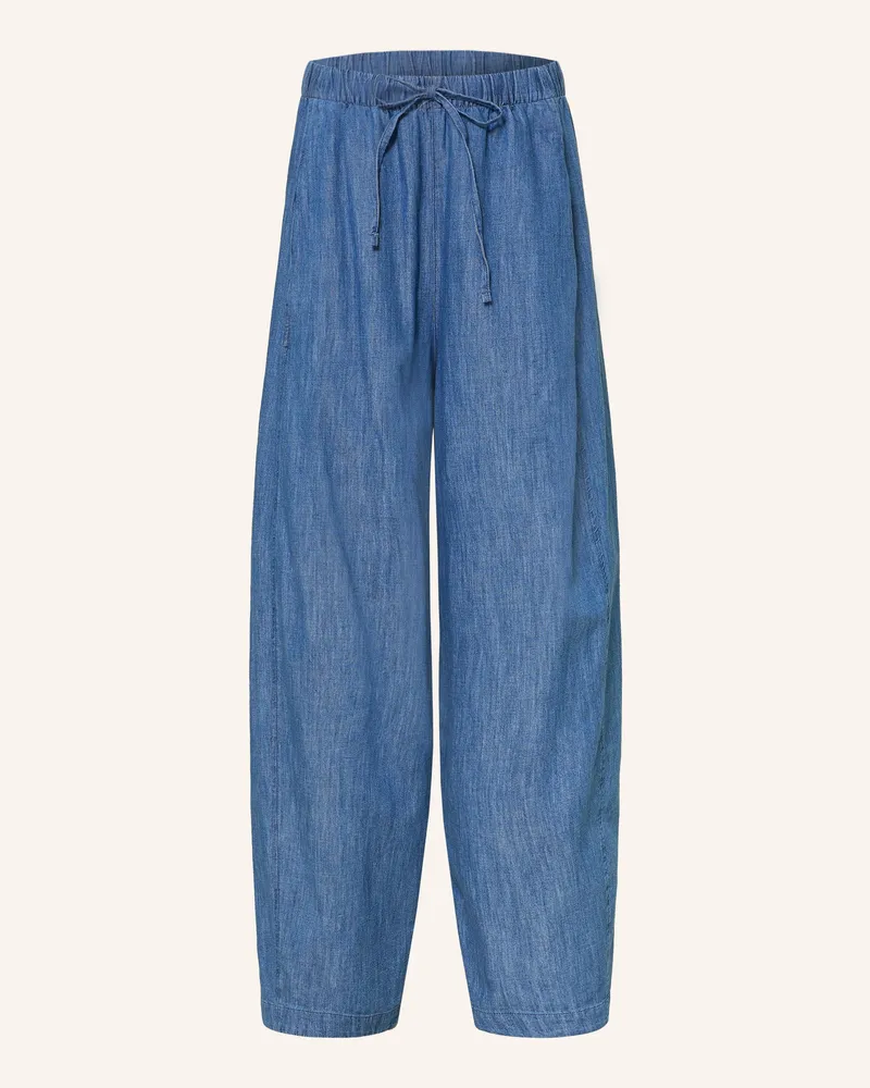 SoSUE Wide Leg Jeans Lizzy blau Denim