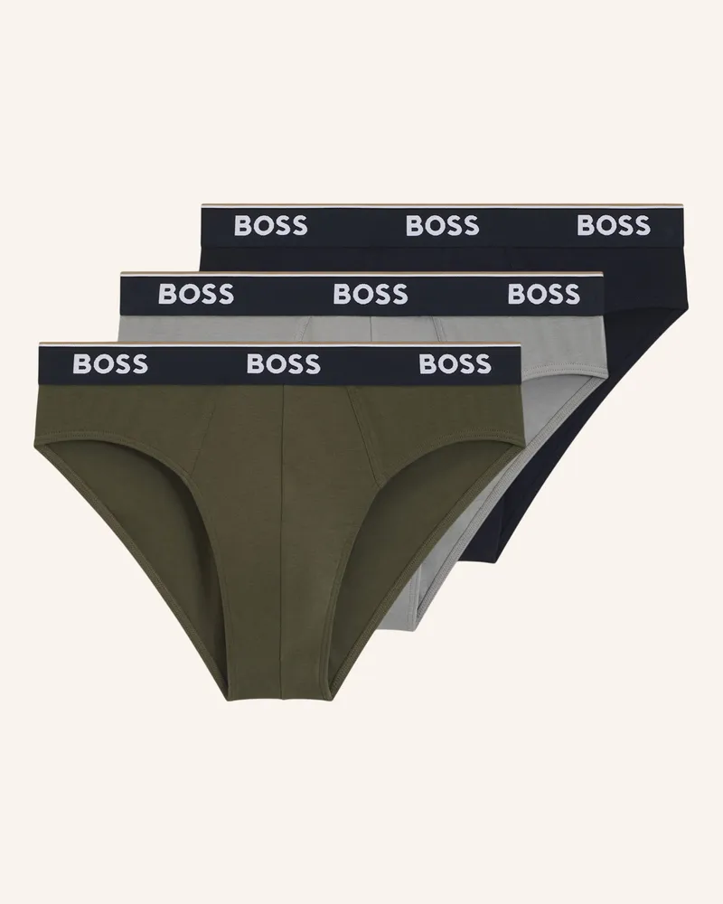 HUGO BOSS Slip Brief 3p Power blau Blau