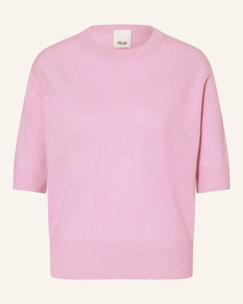 ALLUDE Strickshirt aus Cashmere Helllila