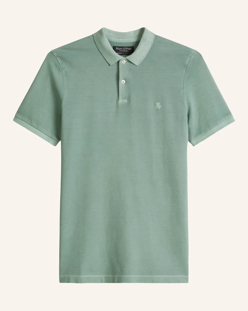 Marc O'Polo Piqué-Poloshirt Shaped Fit gruen Grün