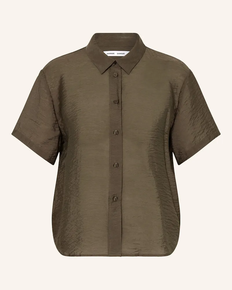 Samsøe & Samsøe Hemdbluse Saminna gruen Khaki