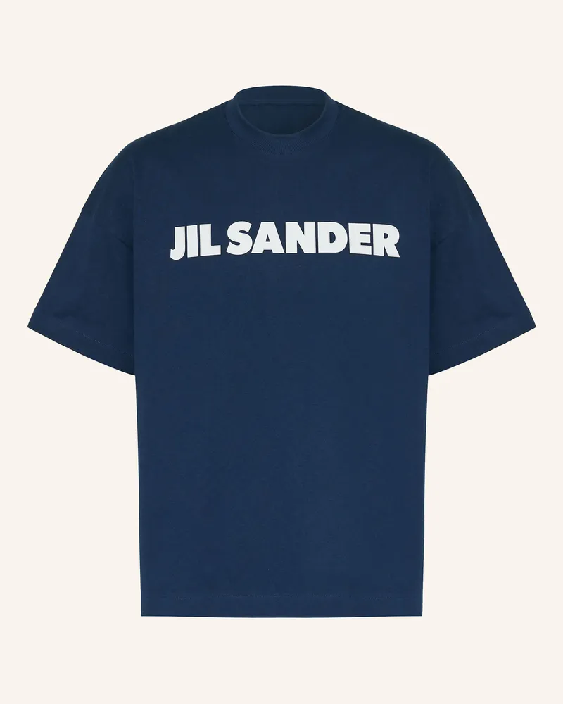 Jil Sander T-Shirt blau Dunkelblau