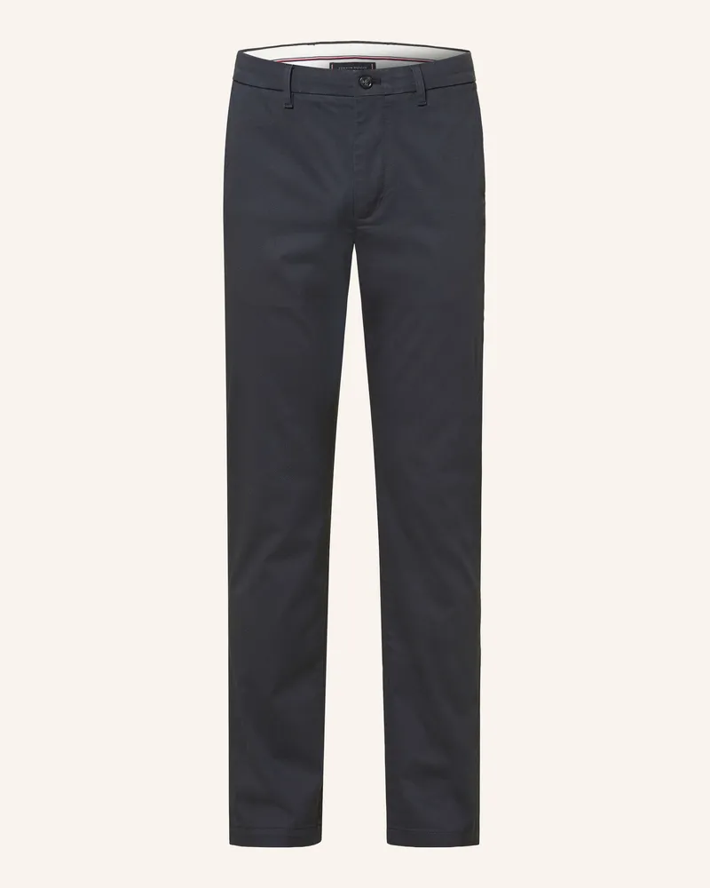 Tommy Hilfiger Chino Denton Straight Fit blau Dunkelblau