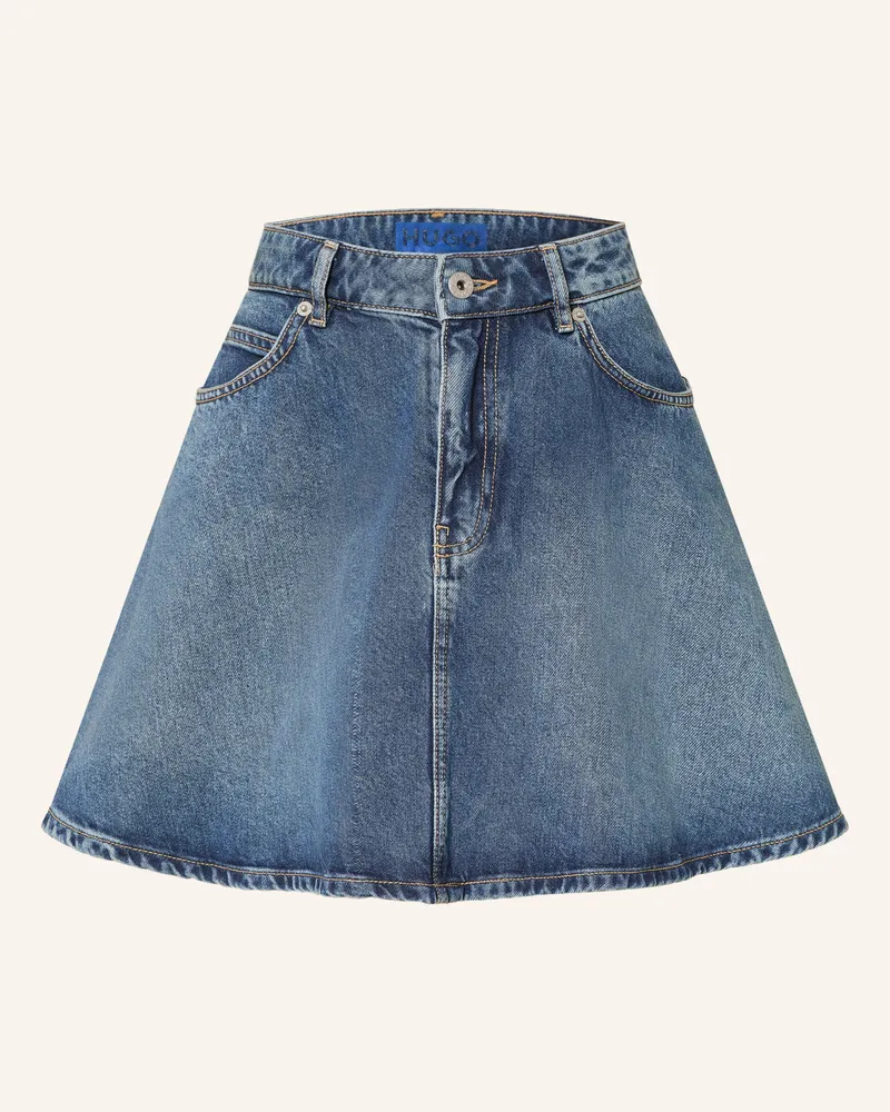 HUGO BOSS Jeansrock Gissy blau Blau