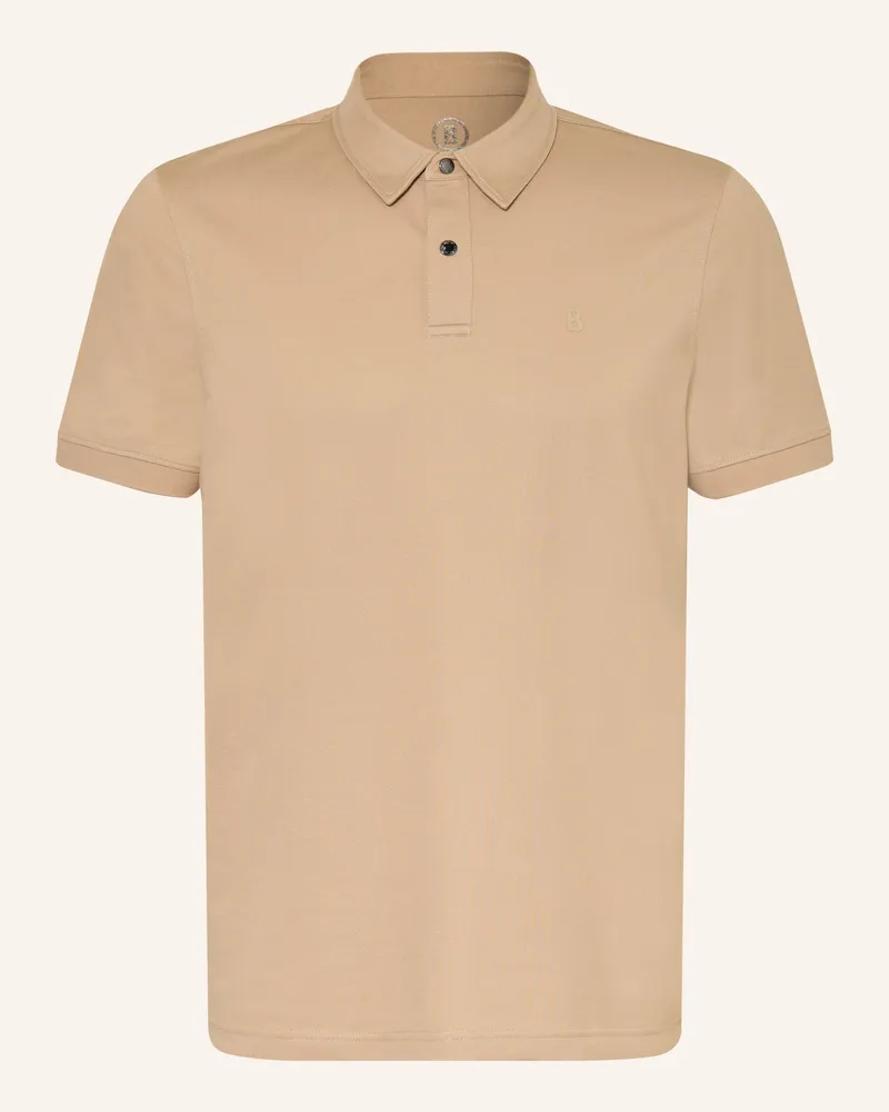 Bogner Piqué-Poloshirt Timo Regular Fit beige Hellbraun