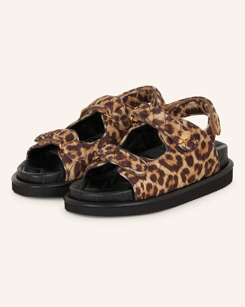 Kurt Geiger Plateau-Sandalen ORSON Hellbraun