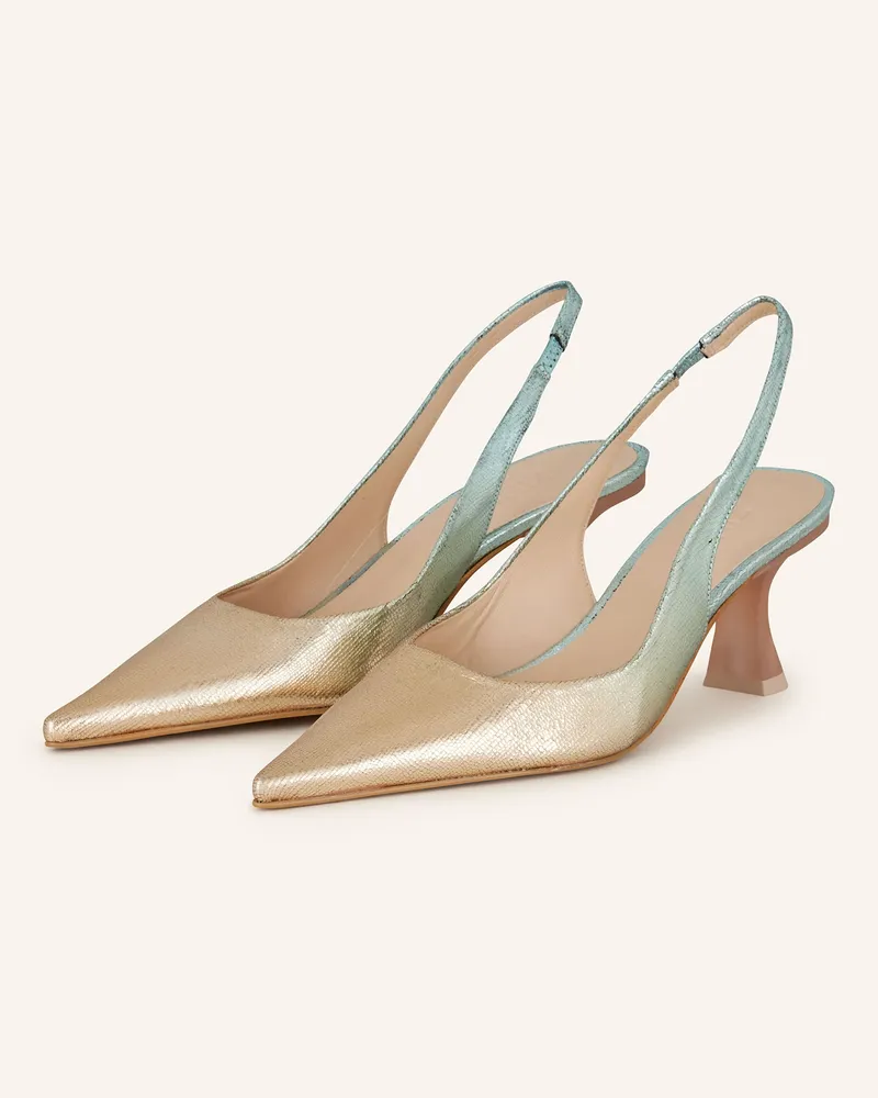 Zinda Slingpumps MOVIE Gold