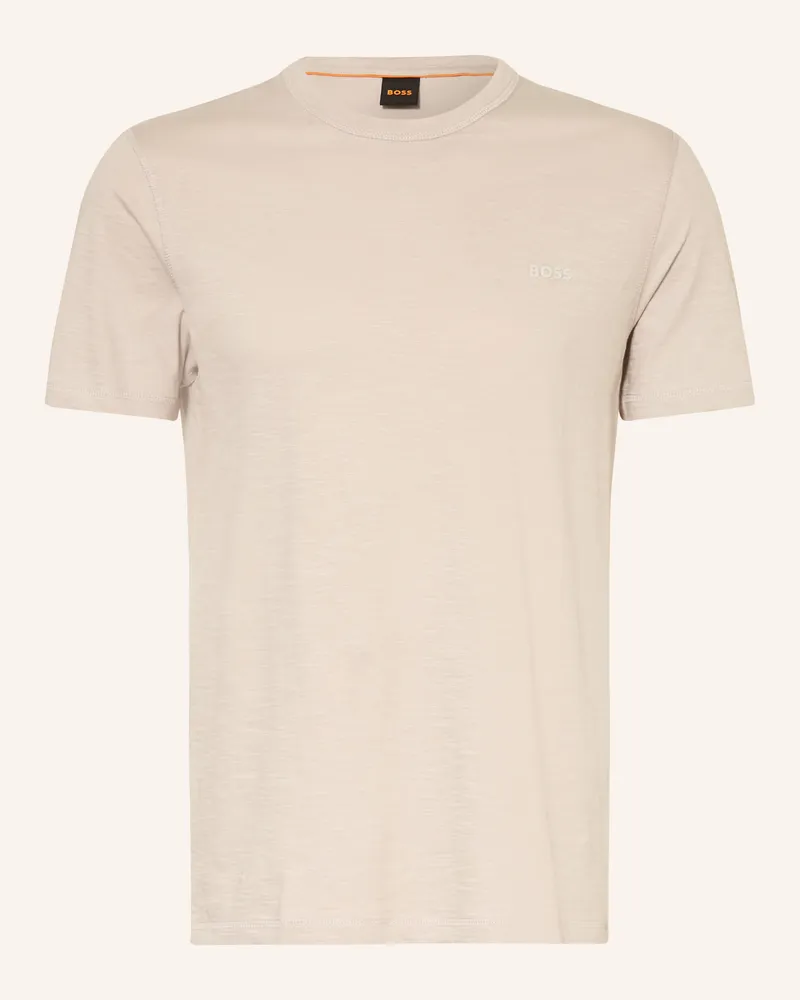 HUGO BOSS T-Shirt Tegood beige Hellgrau