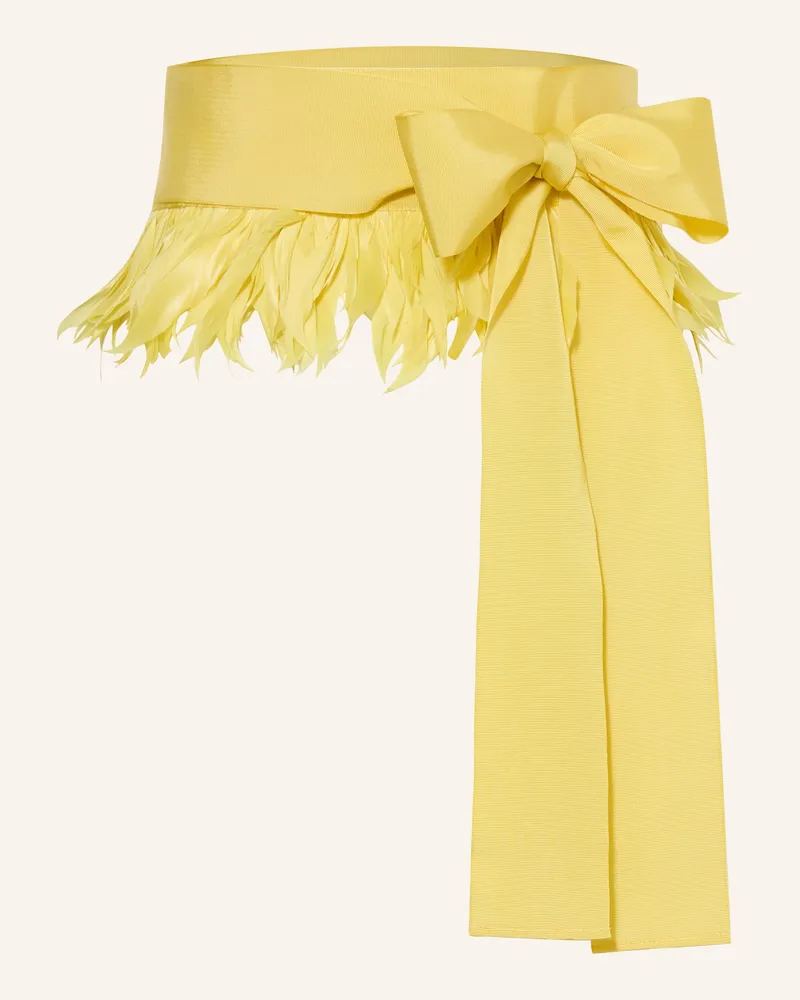 Sara Roka Bindegürtel New York gelb Gelb