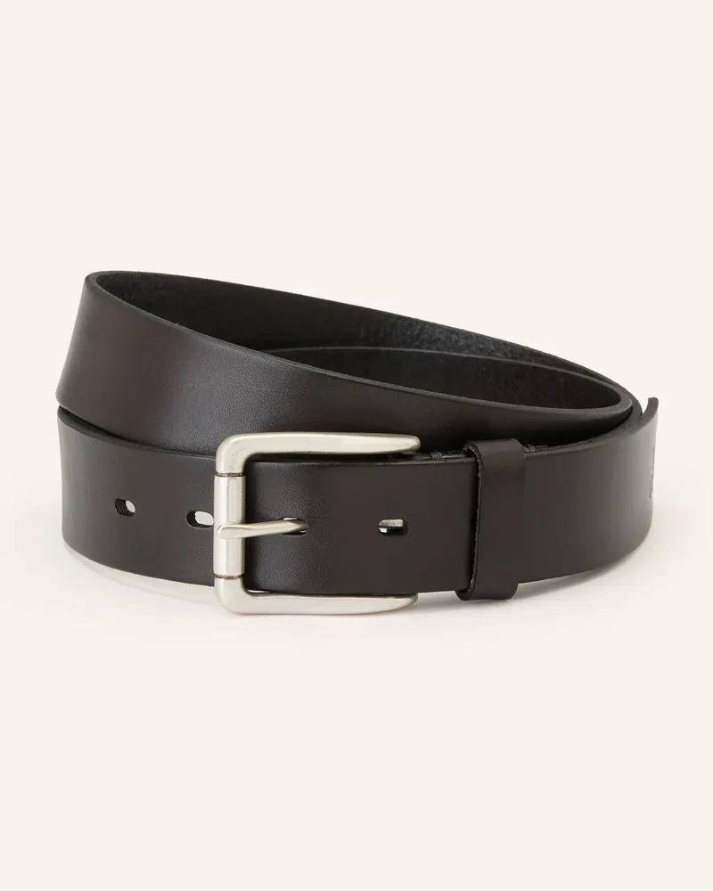 Marc O'Polo Ledergürtel ENNO Dunkelbraun