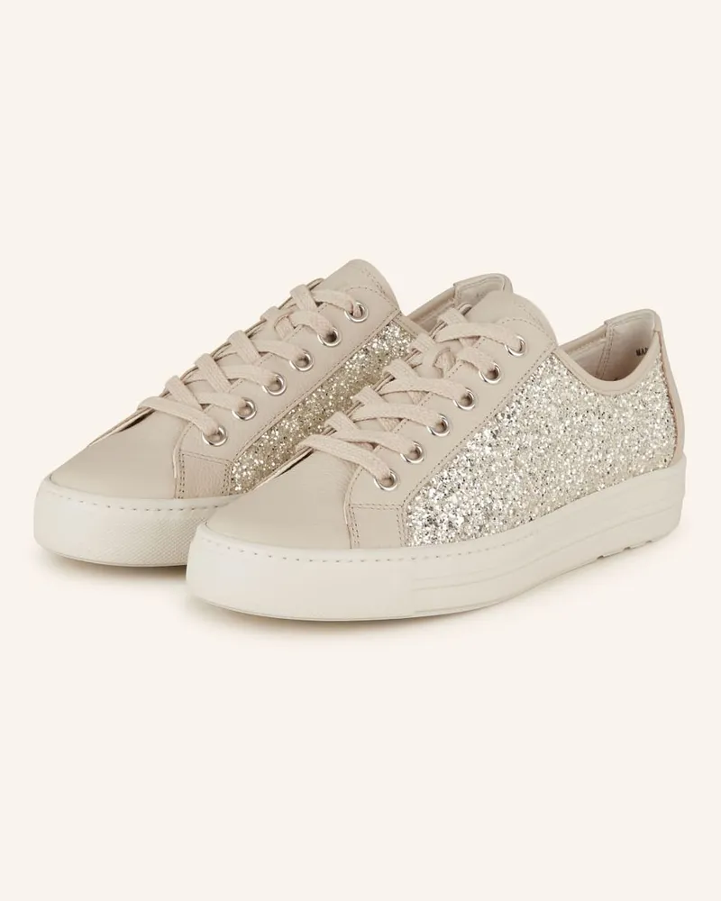 paul green Sneaker - NUDE/ SILBER Gold