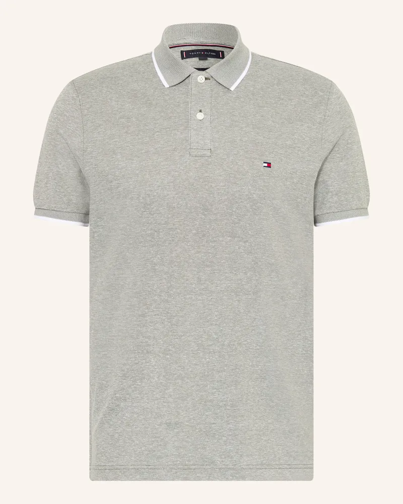 Tommy Hilfiger Piqué-Poloshirt gruen Hellgrau
