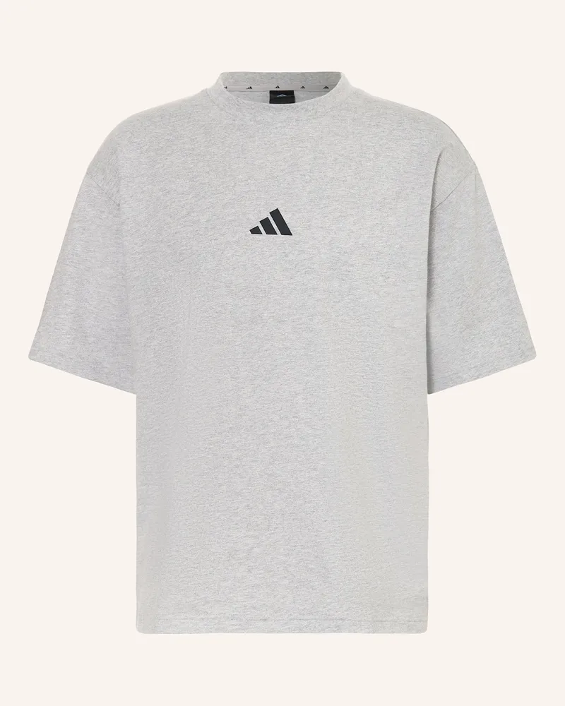 adidas T-Shirt FUTURE ICONS SMALL LOGO Grau