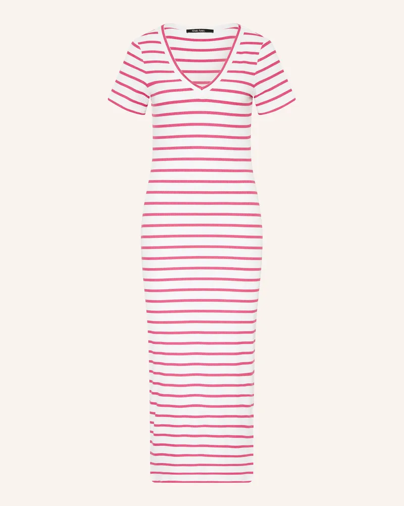 MARC AUREL Jerseykleid Weiss