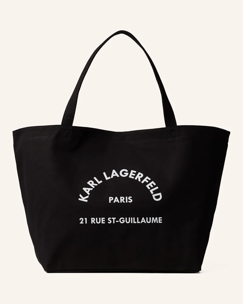 Karl Lagerfeld Shopper schwarz Schwarz