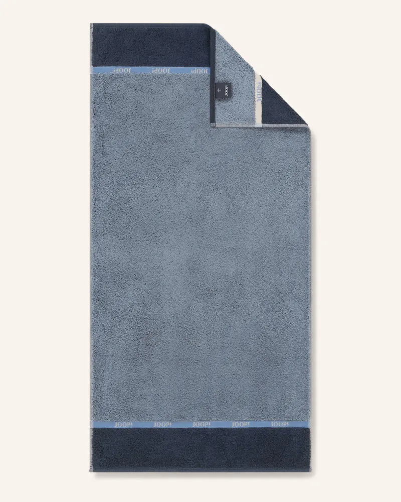 JOOP! Handtuch Joop! Lines blau Dunkelblau