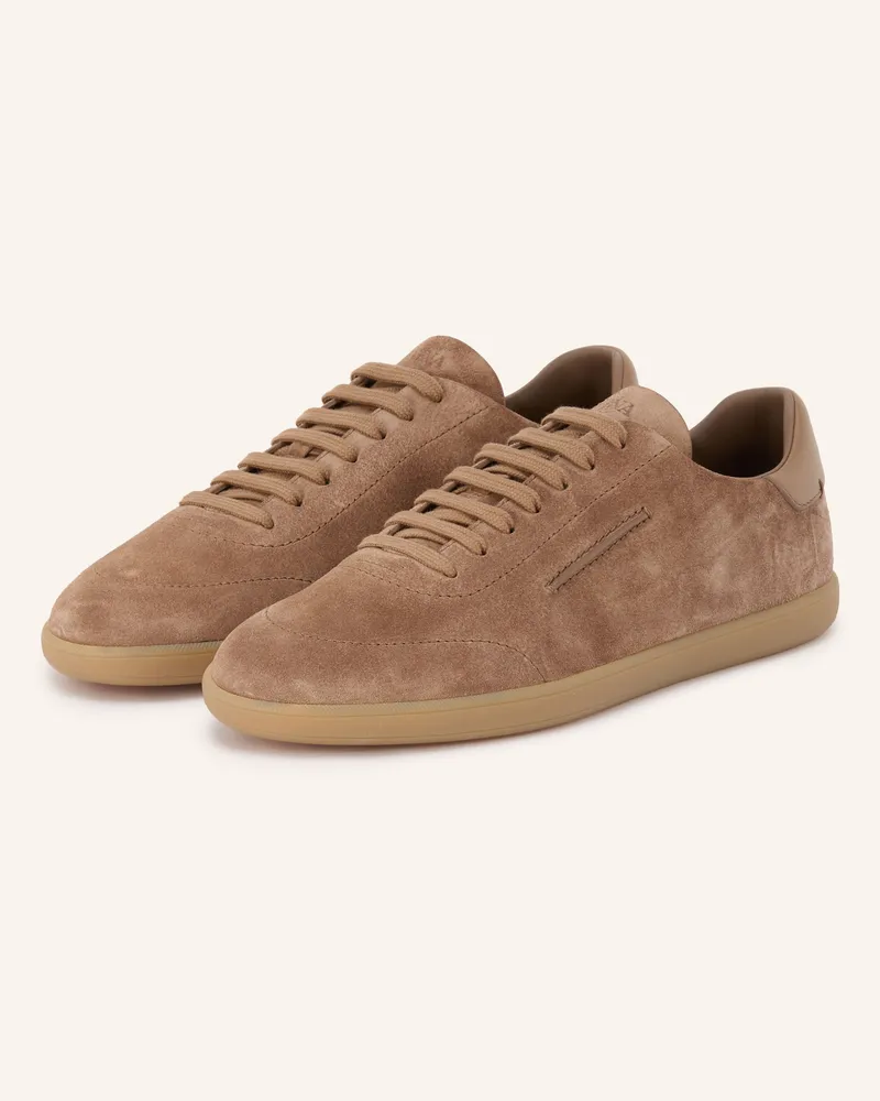 Ermenegildo Zegna Sneaker braun Braun