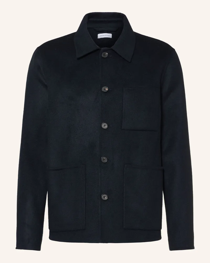 Seidensticker Overjacket blau Dunkelblau