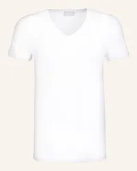 Hanro V-Shirt COTTON SUPERIOR Weiss