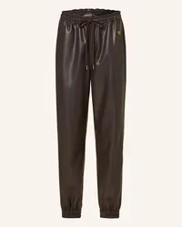 Stella McCartney Hose im Jogging-Stil Braun