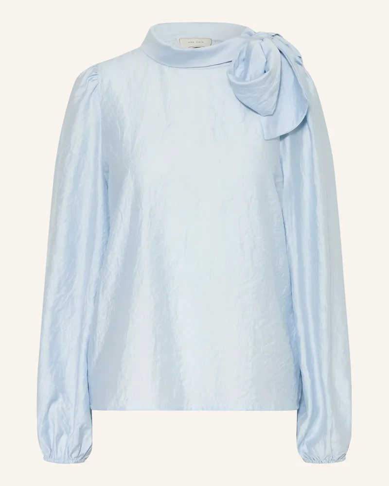 Neo Noir Schluppenbluse SELENE Hellblau