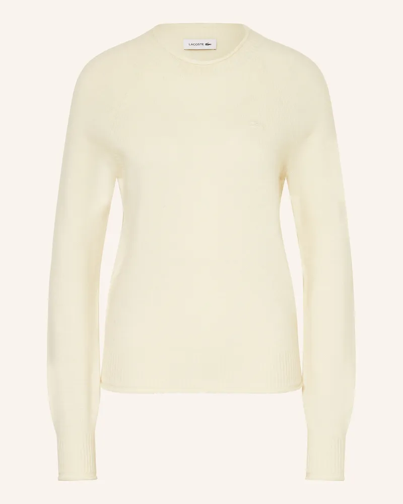 Lacoste Pullover Weiss