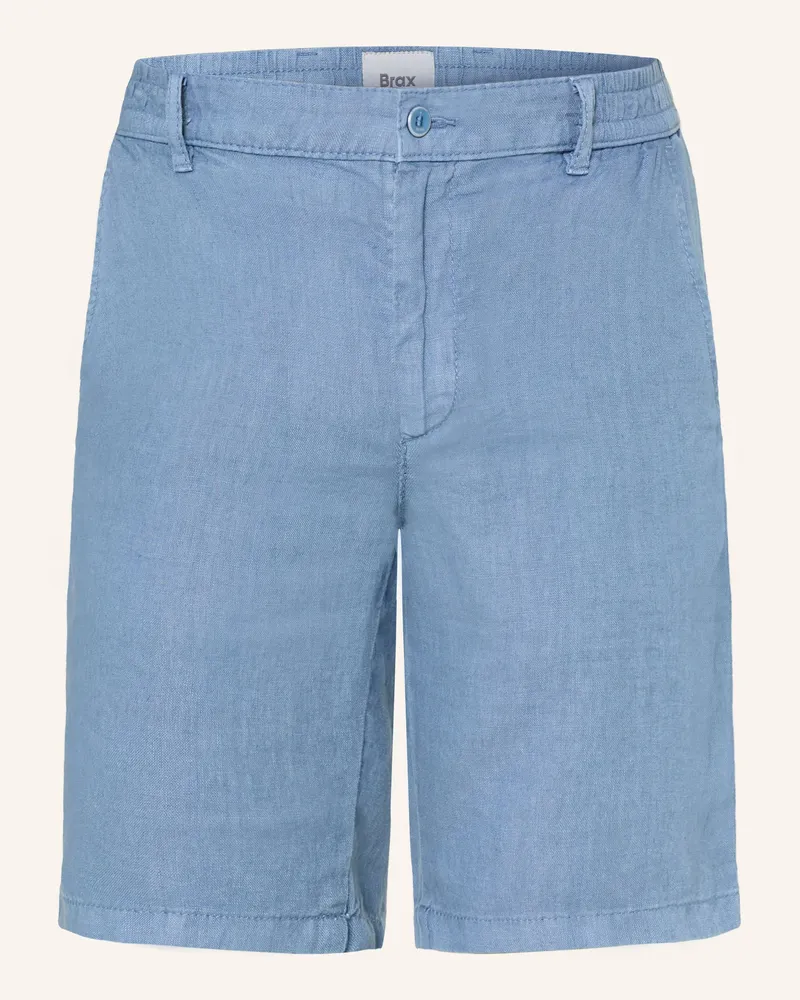 Brax Leinenshorts blau Hellblau