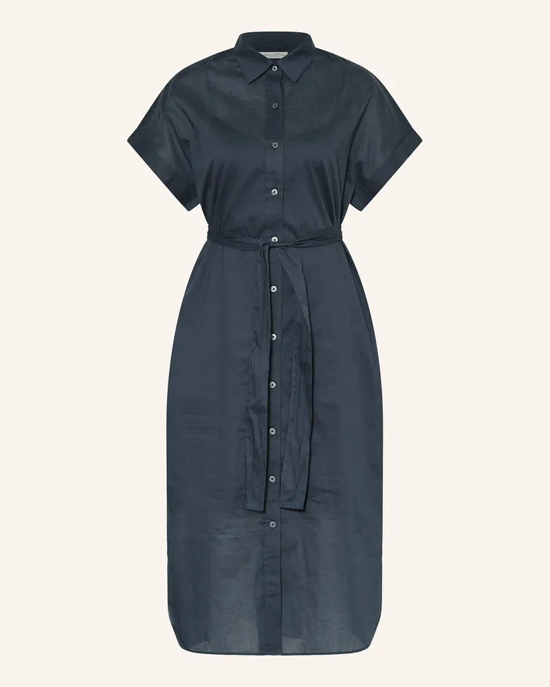 Marc O'Polo Hemdblusenkleid Dunkelblau