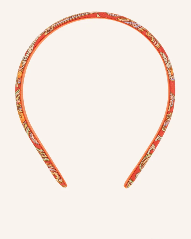 Etro Haarreif aus Seide Rot