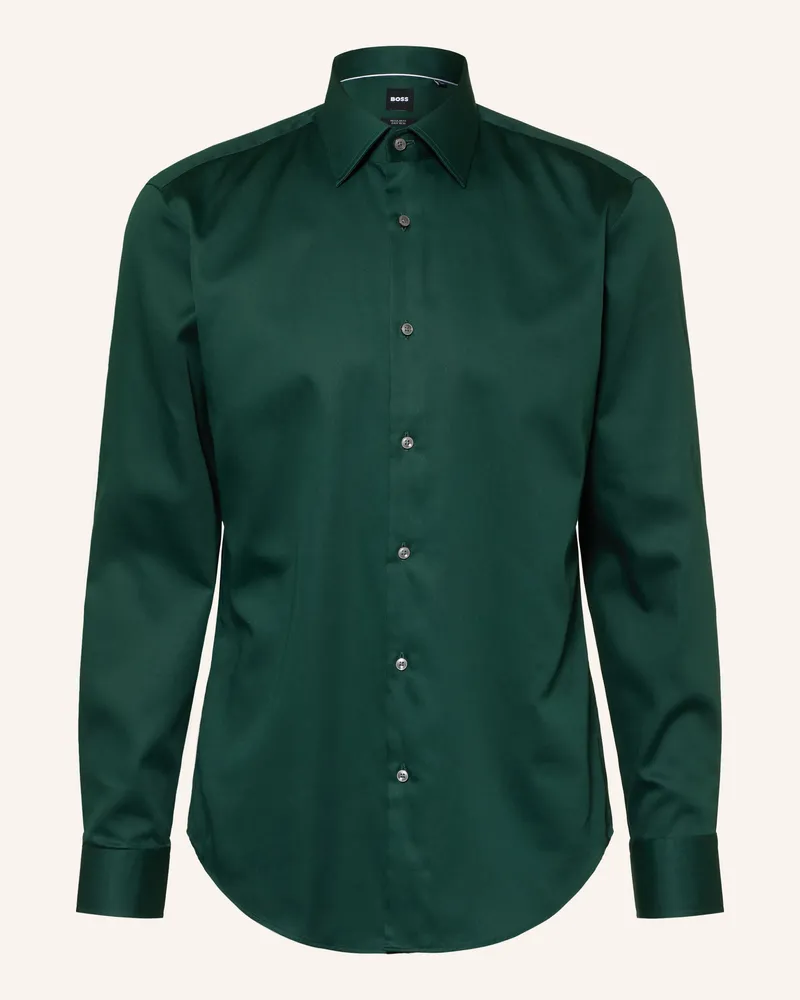 HUGO BOSS Hemd Joe Regular Fit gruen Dunkelgrün
