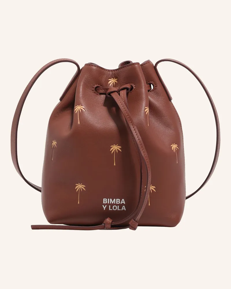 BIMBA Y LOLA Beuteltasche beige Braun