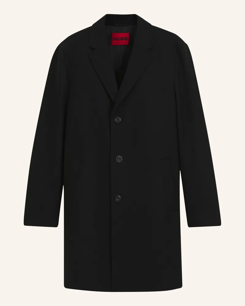 HUGO BOSS Mantel Malte2631_In schwarz Schwarz