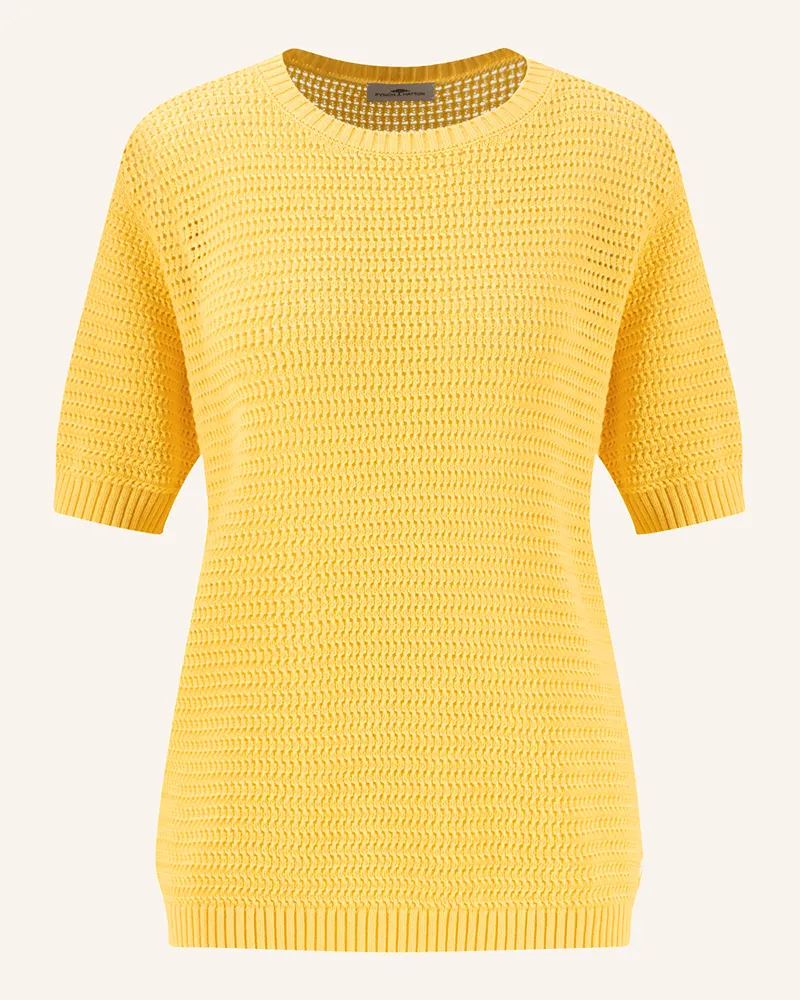 Fynch-Hatton Strickshirt Gelb