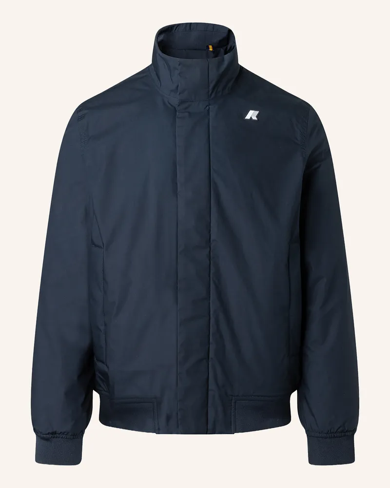 K-Way Funktionsjacke Arsene Warm Micro Canvas blau Blau