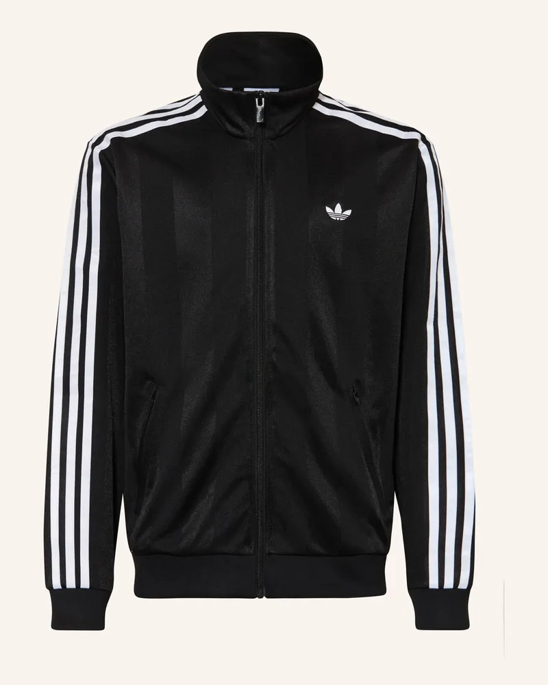 adidas Trainingsjacke Firebird Loose Jacquard Track Top schwarz Schwarz