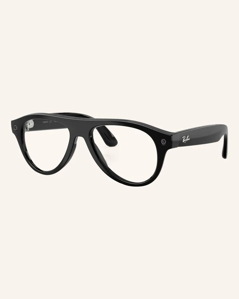 Ray Ban Smart Glasses rw1016 Meta Aviator schwarz Schwarz