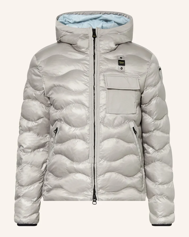 Blauer Steppjacke Bryant grau Grau
